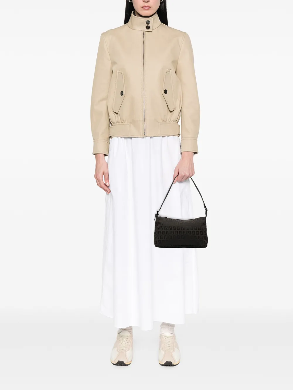 Fendi Pre-Owned 2000-2010 Zucchino Canvas shoulder bag | Pre-Owned | Image 2