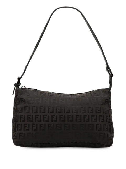 Fendi Pre-Owned bolsa de hombro de lona Zucchino 2000-2010
