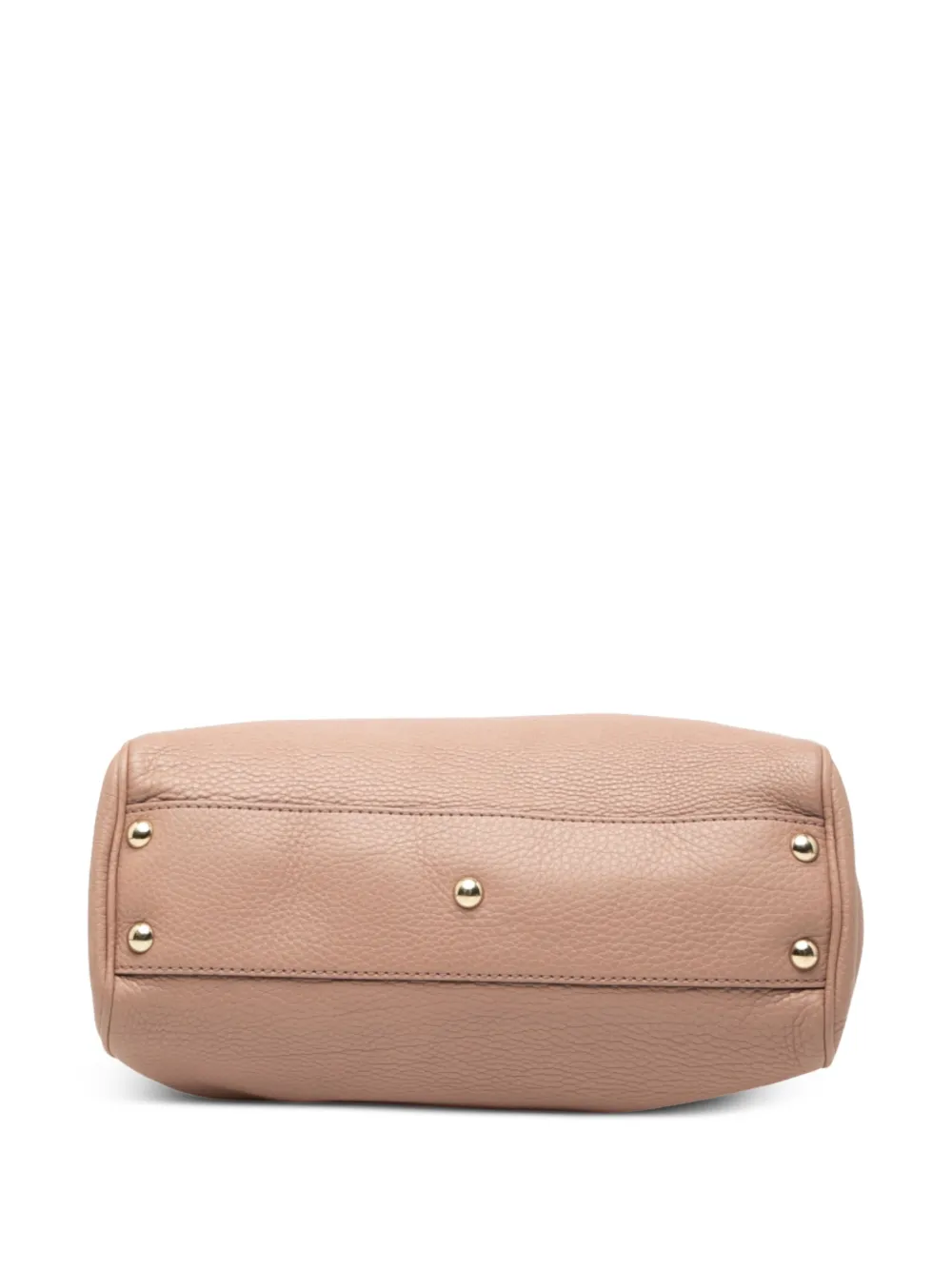 2000-2015 Small Calfskin Bamboo Shopper Satchel