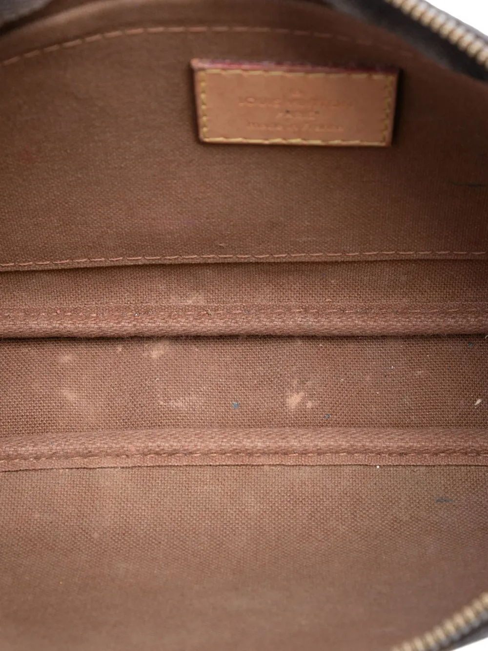 Pre-owned Louis Vuitton 2021 Monogram Multi Pochette Accessoires Satchel In Brown