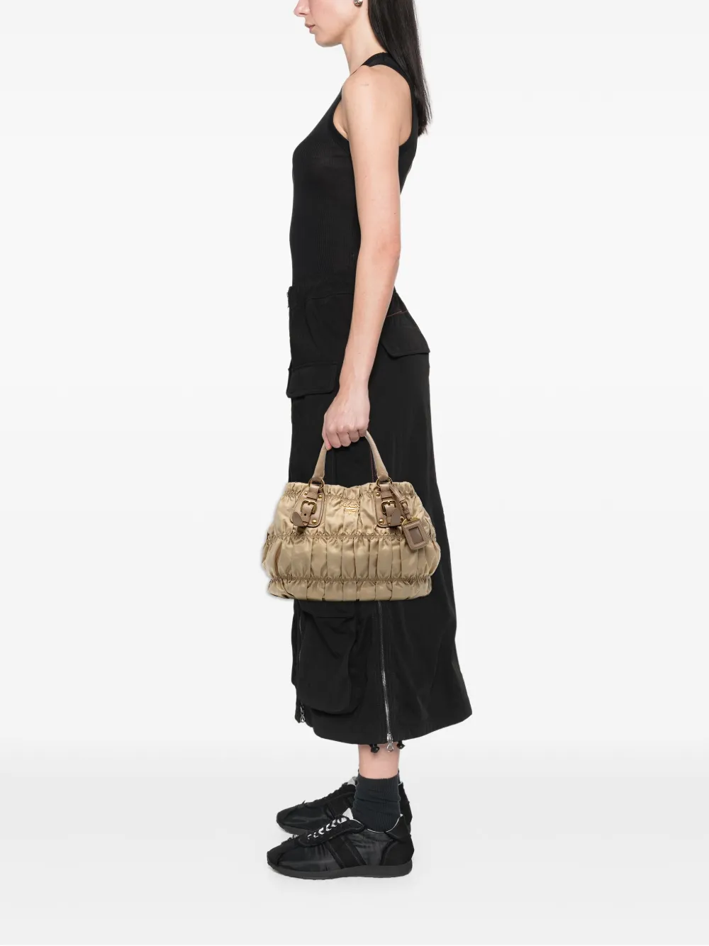 Prada Pre-Owned 2000-2025 Tessuto Gaufre satchel | Pre-Owned | Image 2