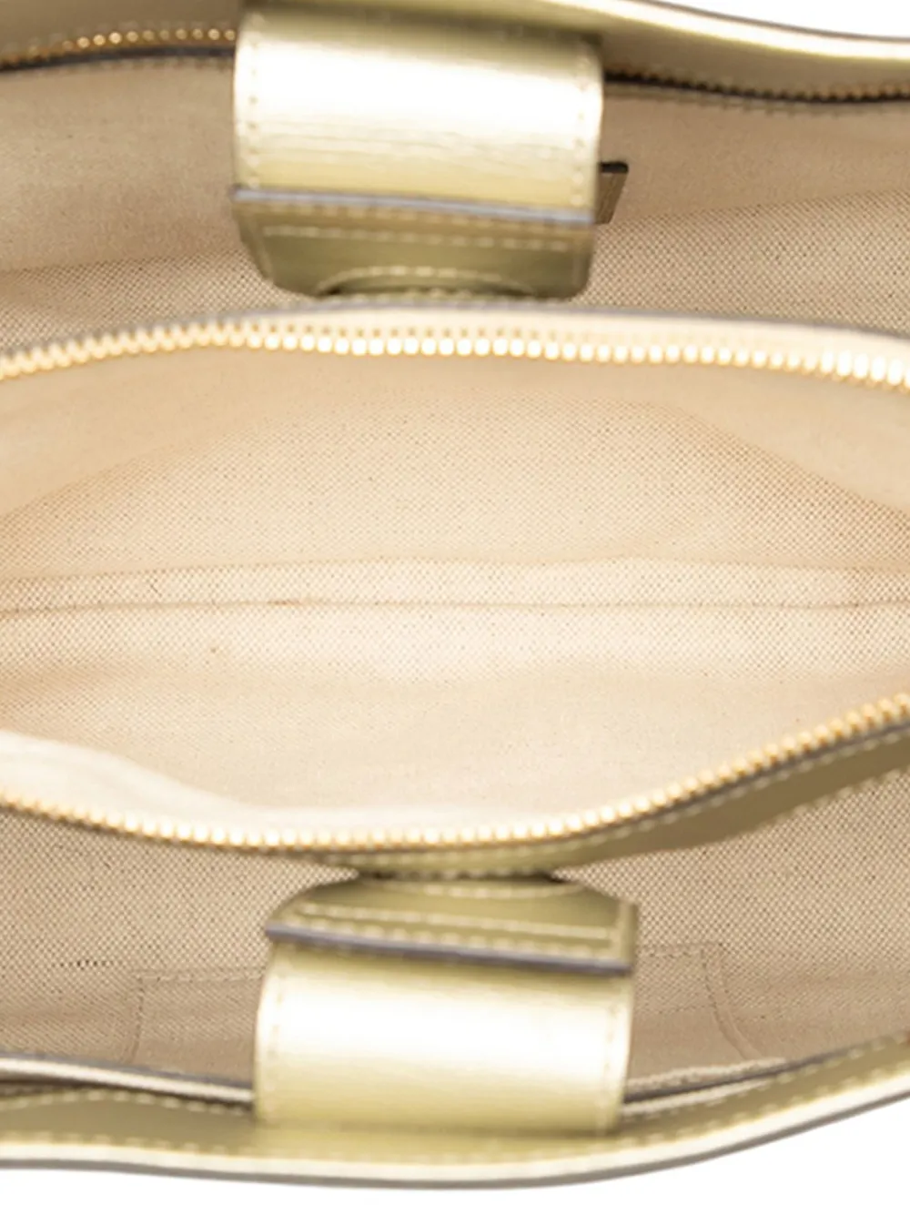 GUCCI Pre-owned 2000-2015 Medium Calfskin Blooms Bamboo Shopper Satchel In Gray