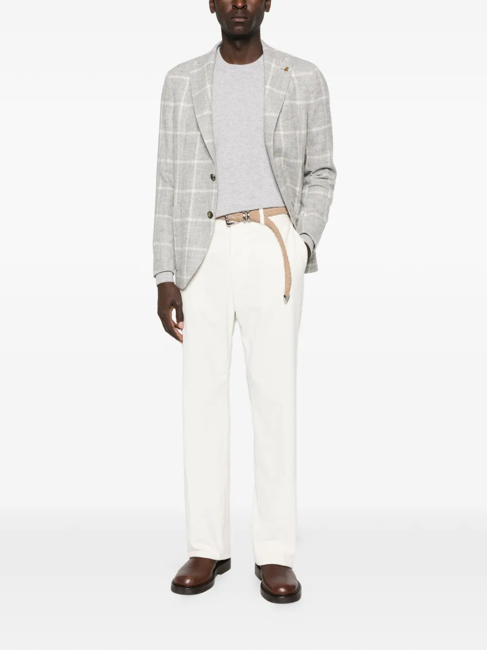 LATORRE check-pattern blazer | Blazers | Image 2