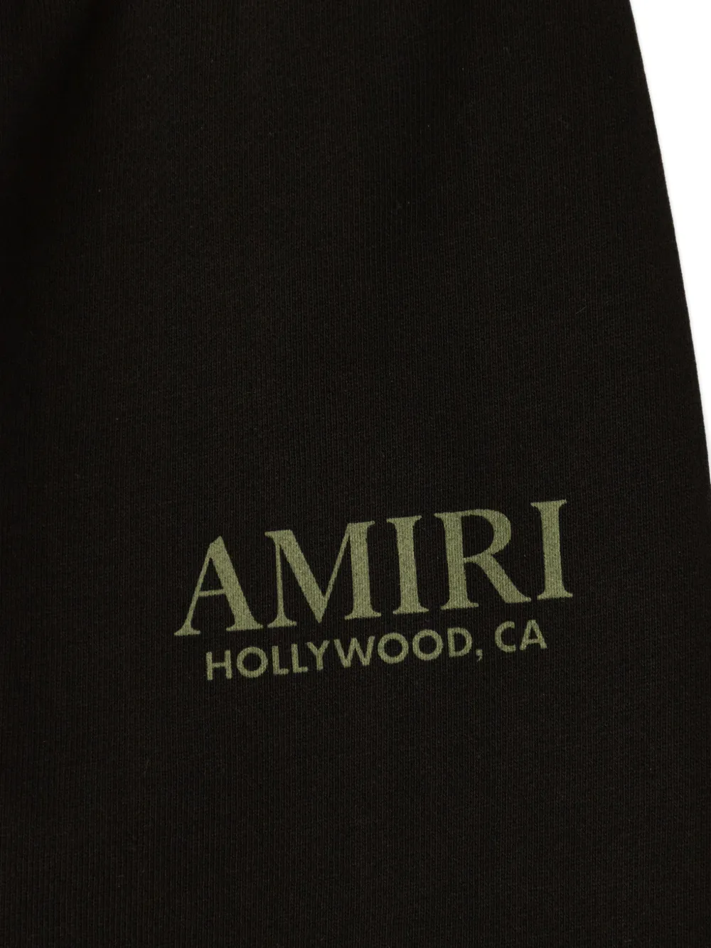 AMIRI KIDS bone-print tracksuit Zwart