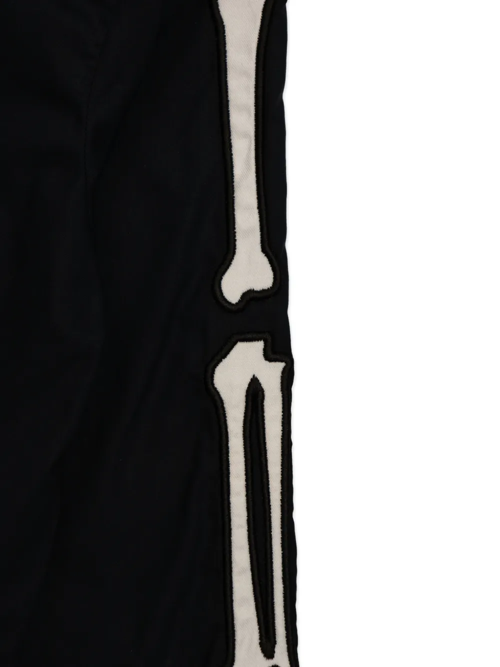 Amiri Bone Appliqué Shirt In Black