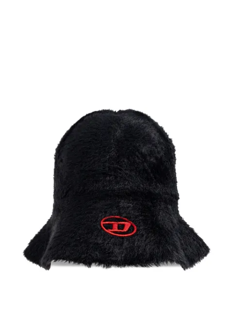 Diesel gorro de pescador K-Solange con logo bordado
