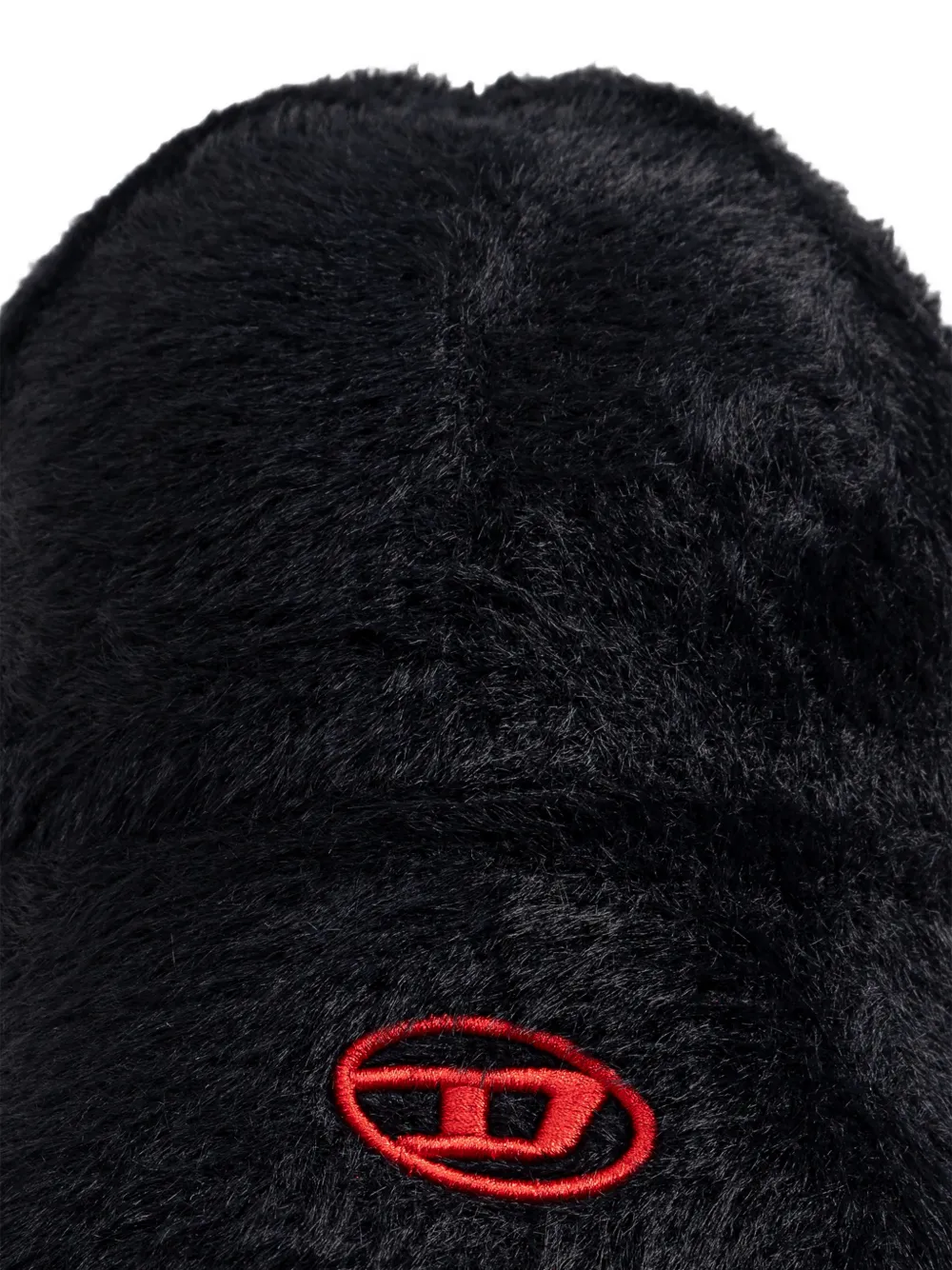 Diesel K-Solange logo- embroidered bucket hat Zwart