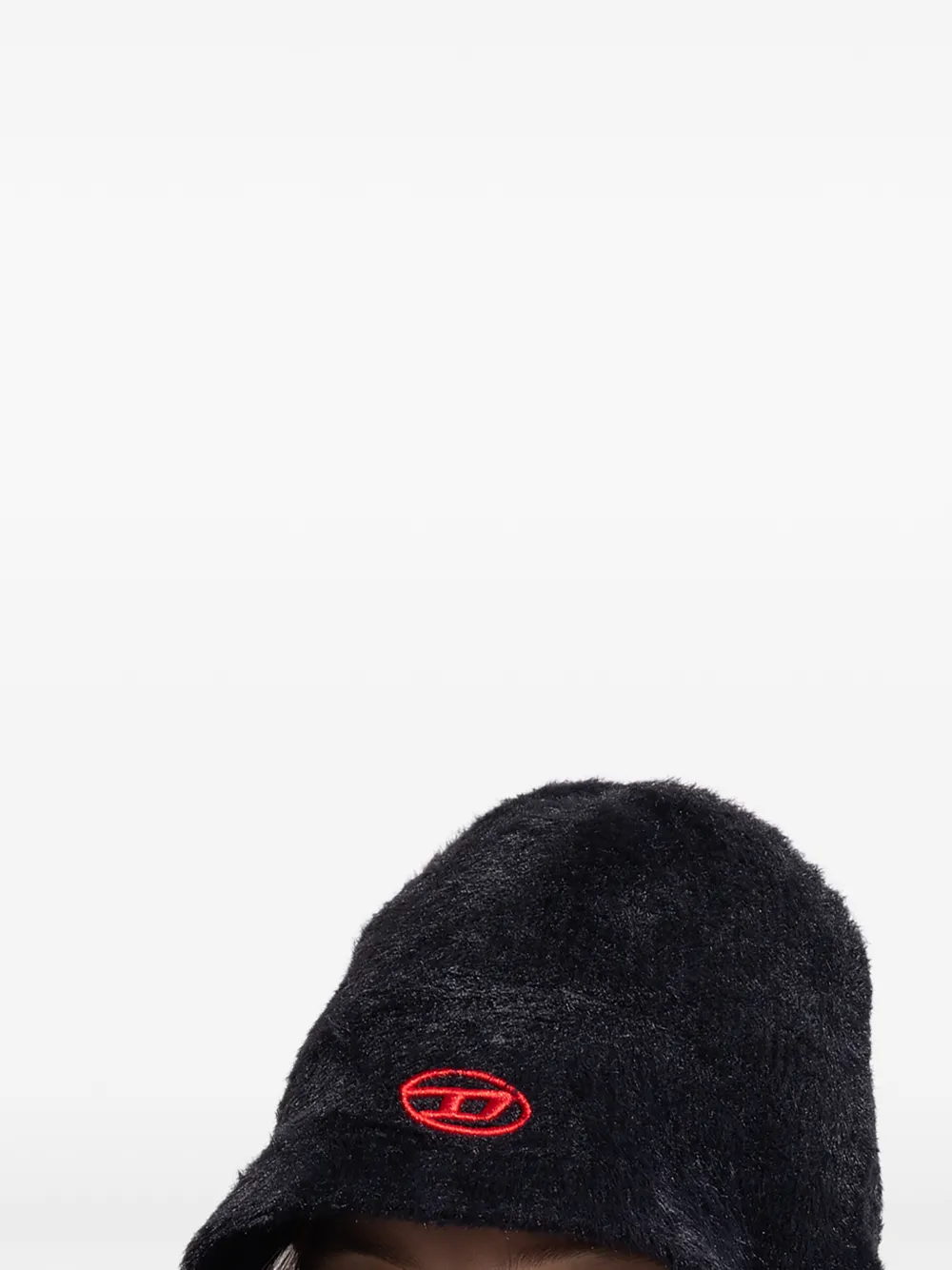 Diesel K-Solange logo- embroidered bucket hat Zwart