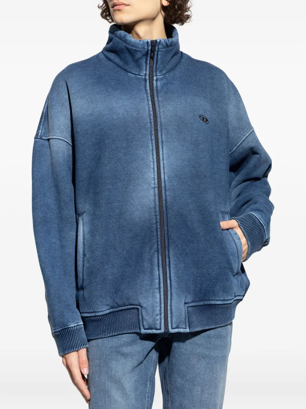 Diesel S-batel-v1 ジップジャケット | ブルー | FARFETCH JP