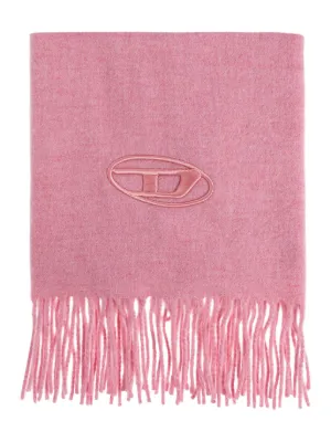 DIESEL マフラー スカーフ ピンク 冬 ブランド 新品未使用 DIESEL ディーゼル マフラー ウール混 ピンク｜Yahoo