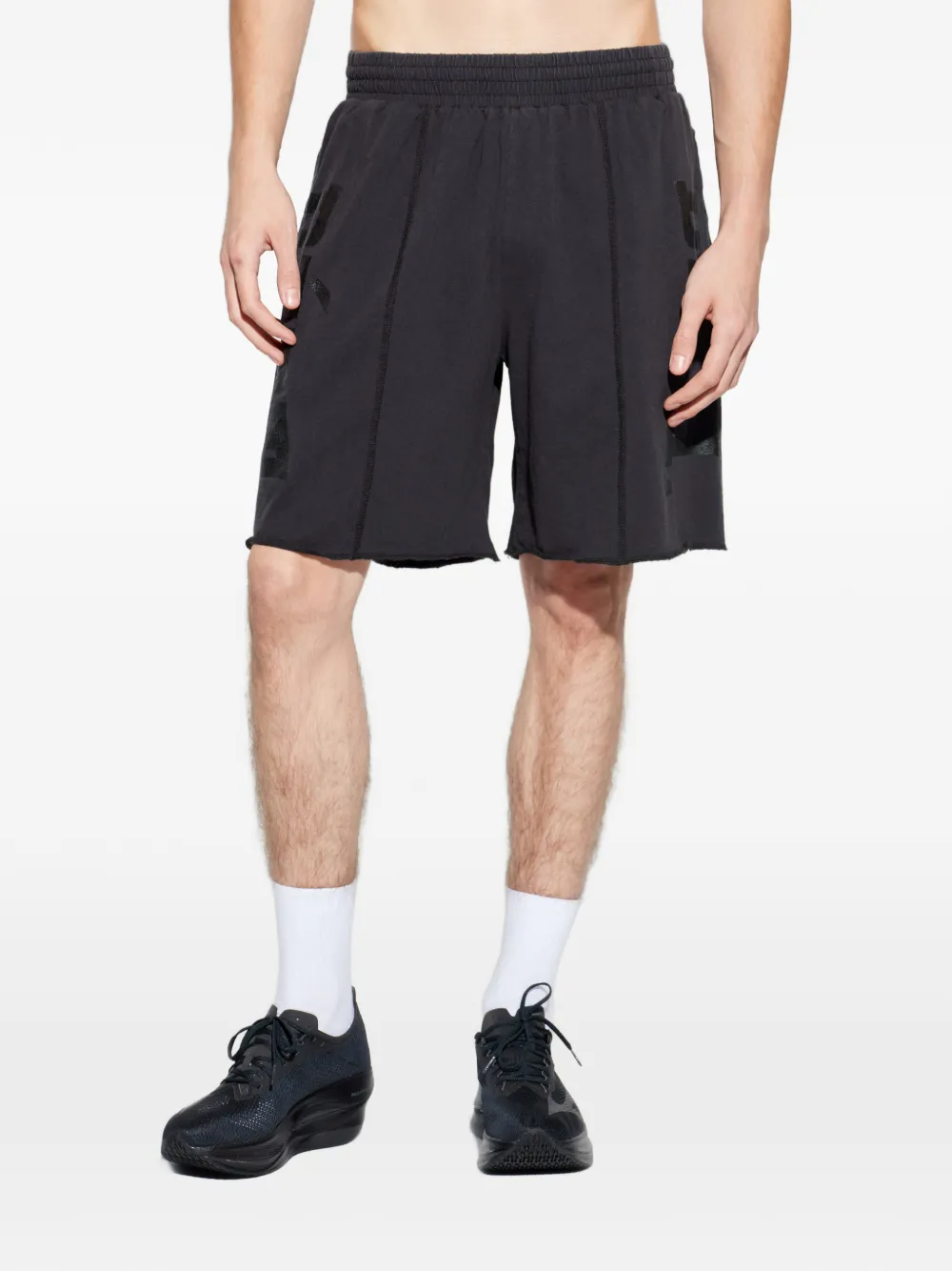 GALLERY DEPT. graphic-print shorts Zwart