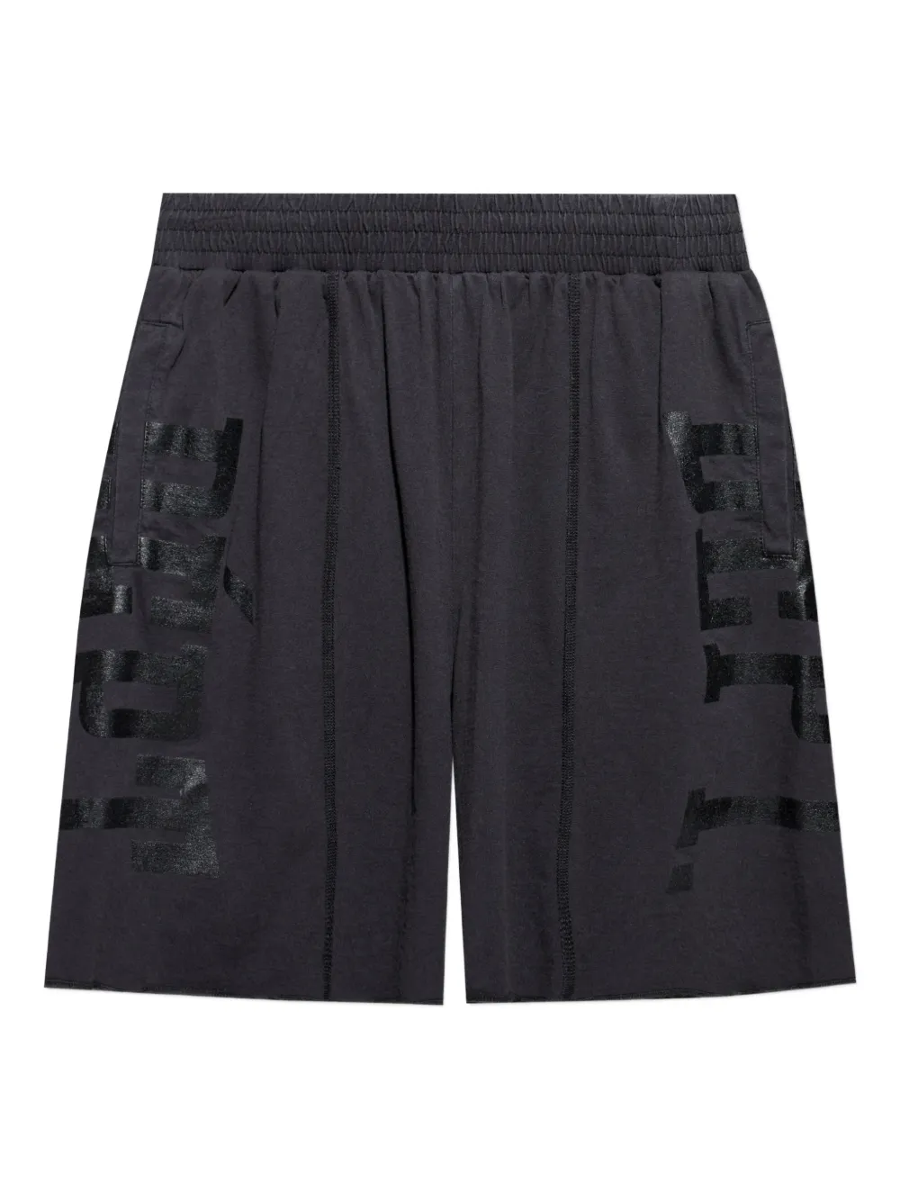 GALLERY DEPT. graphic-print shorts | Black | Image 1