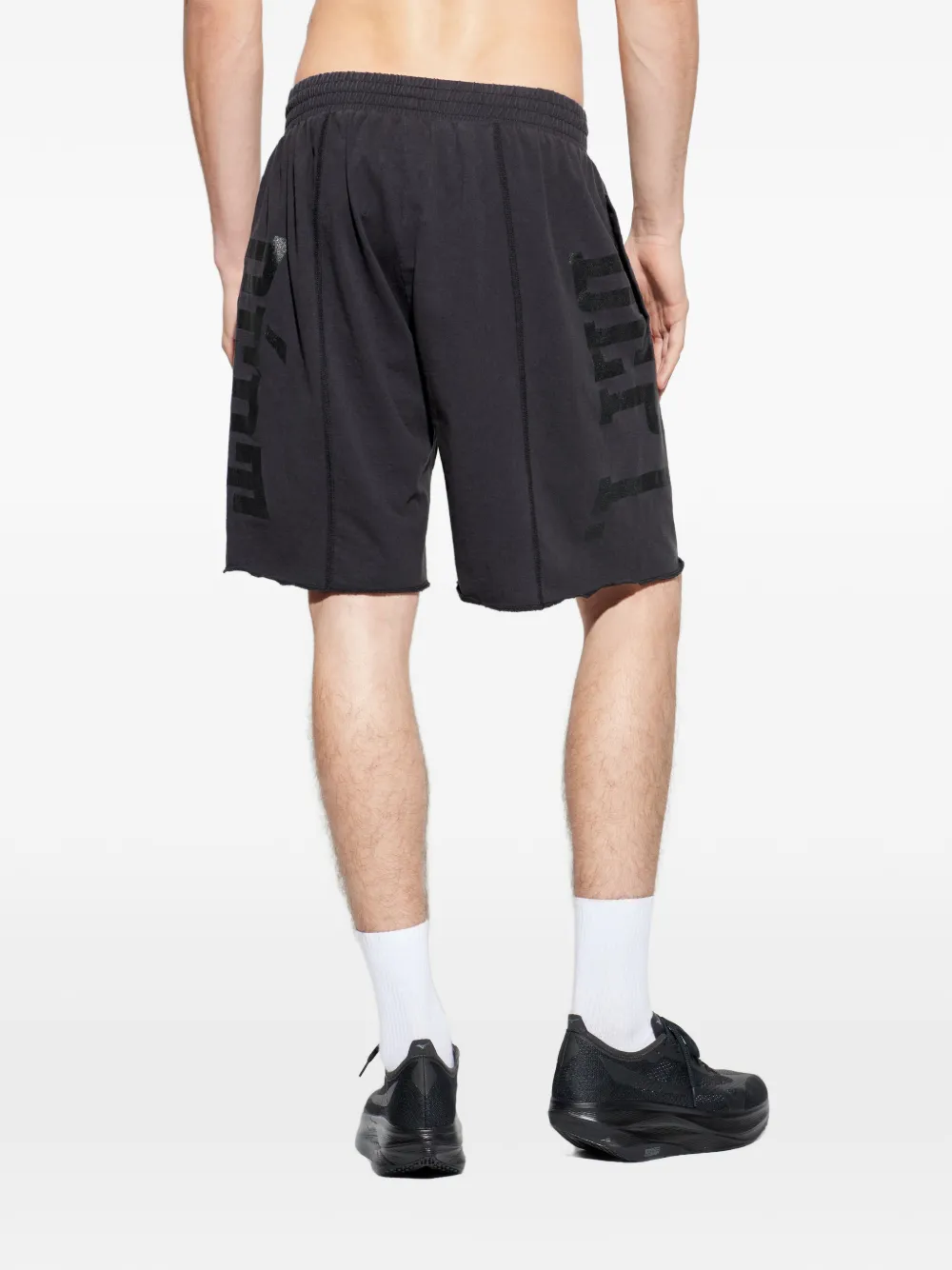 GALLERY DEPT. graphic-print shorts Zwart