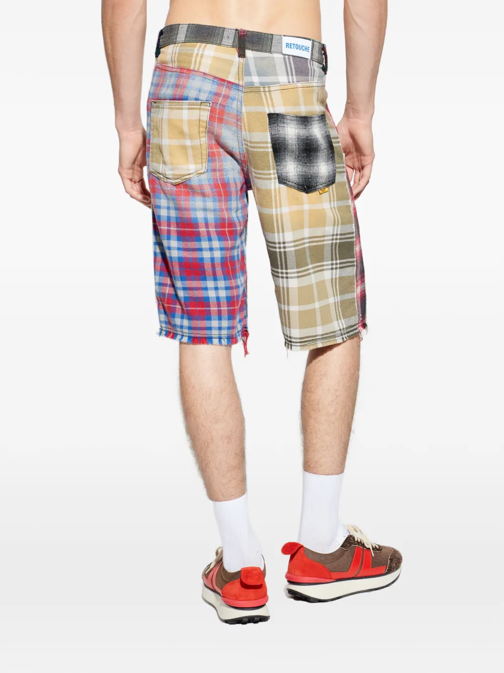 Gallery Dept. Check Shorts In Multi