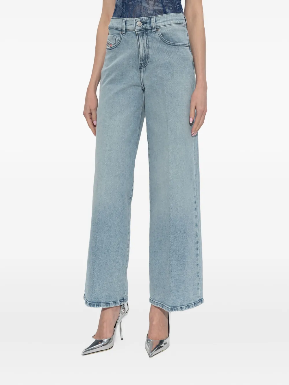 Diesel 1978 D-Akemi jeans Blauw