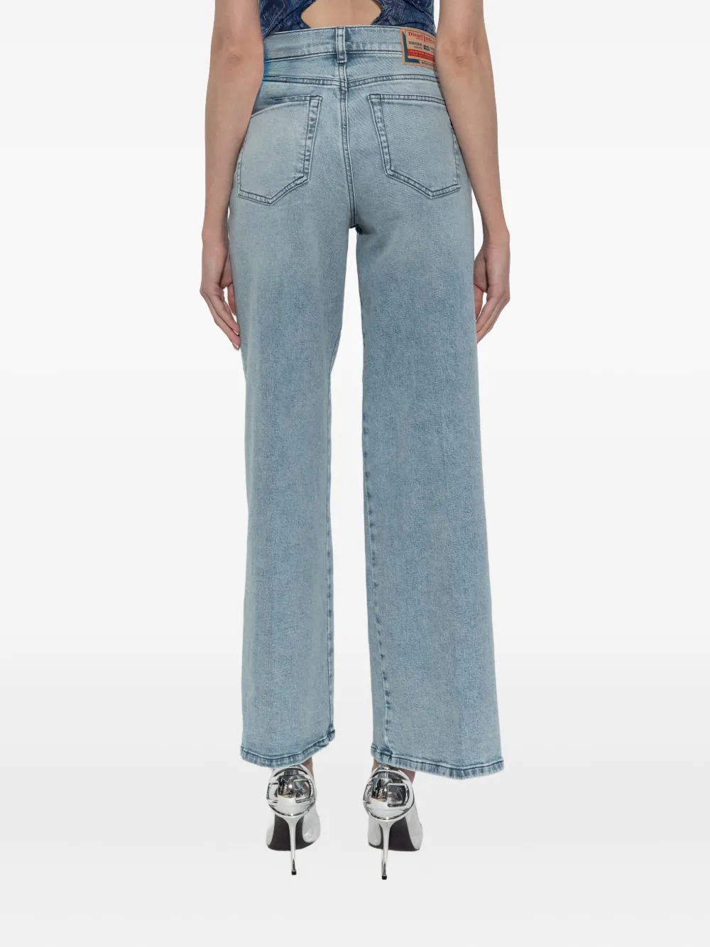 Diesel 1978 D-Akemi jeans Blauw