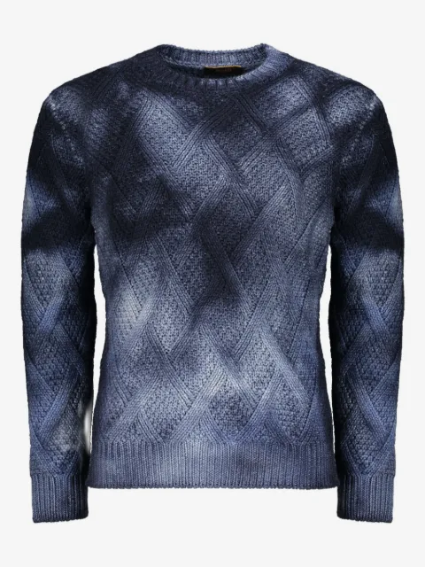 Moorer Cole-LTC tie-dye long-sleeve sweater