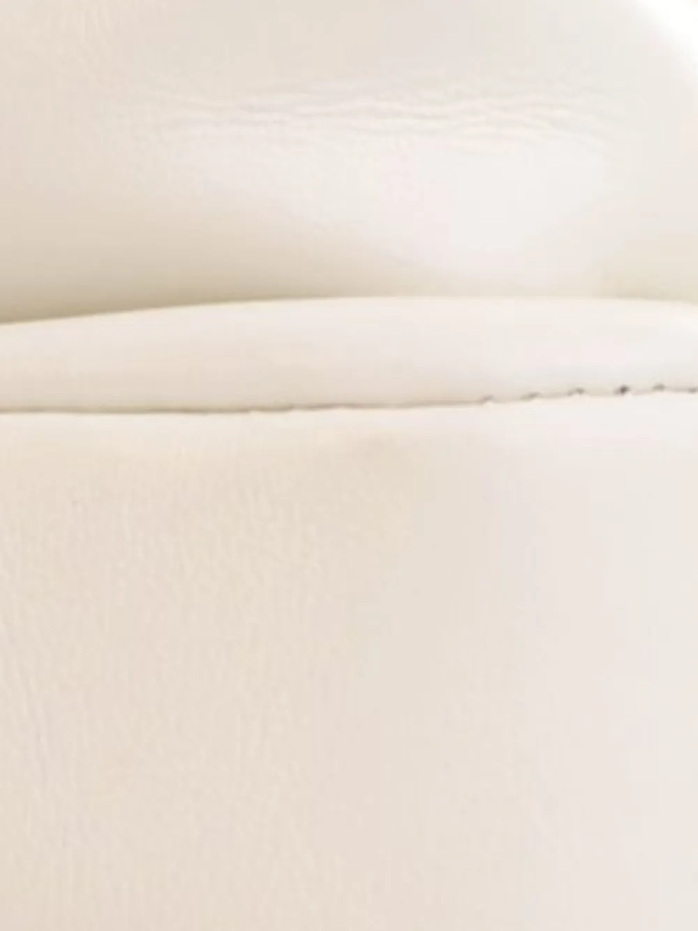 Pre-owned Chanel 2021-2025 Small Quilted Calfskin Camera Case Crossbody Bag In White