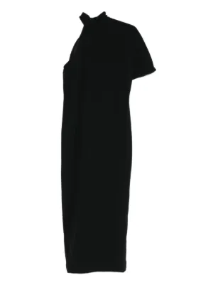 Puma Classics Women's T7 Dress in Cotton Black Size 2x Large