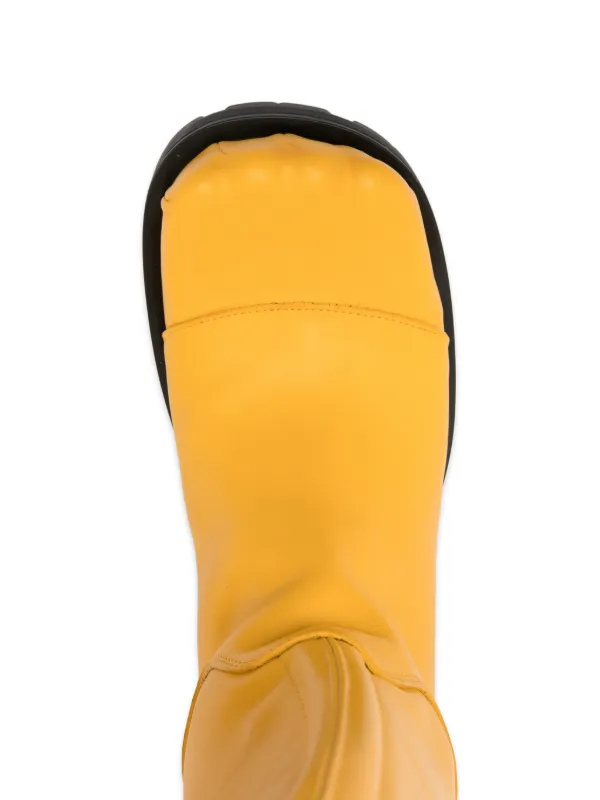Charles Jeffrey Loverboy Banana Sheathed Moggies Boots | Yellow