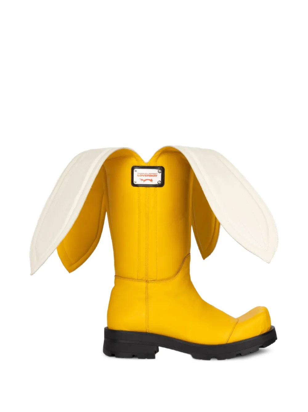 Charles Jeffrey Loverboy bottines Banana Sheathed Moggies - Jaune