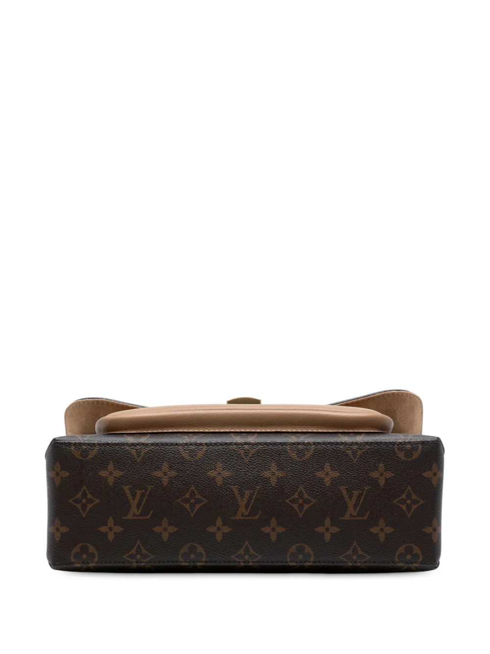 Pre-owned Louis Vuitton 2020 Monogram Marignan Satchel In Brown