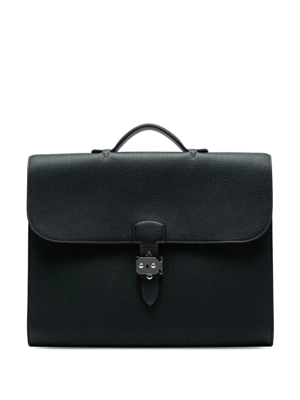 Hermès Pre-Owned 2004 Togo Sac A Depeches Verso 38 business bag | Red | Image 1