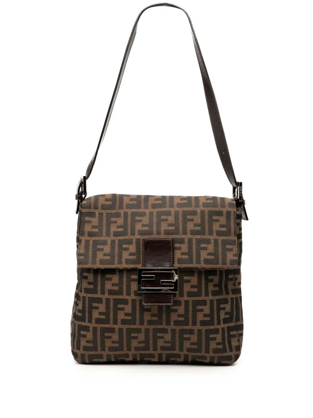 Fendi Pre-Owned 2000-2010 Zucca Canvas shoulder bag | Brown | Image 1