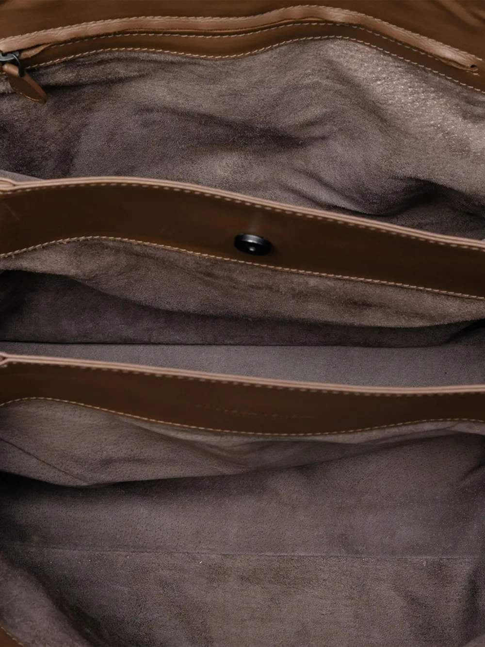 Pre-owned Bottega Veneta 2012-2025 Medium Nappa Intrecciato Roma Tote Bag In Brown