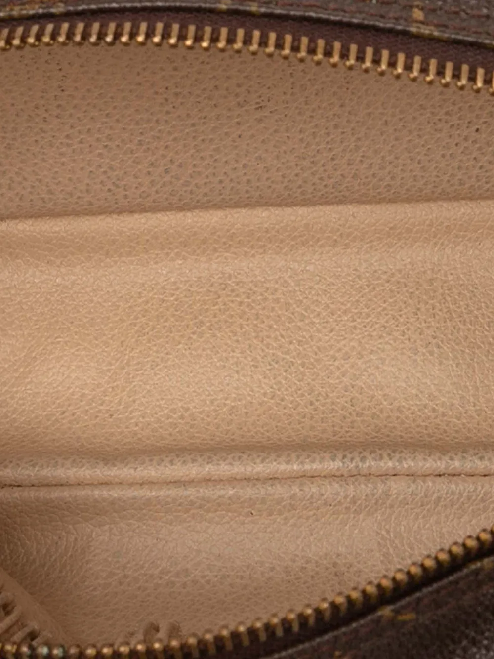 Pre-owned Louis Vuitton 1980-2020 Monogram Trousse Toilette 28 Clutch Bag In Brown