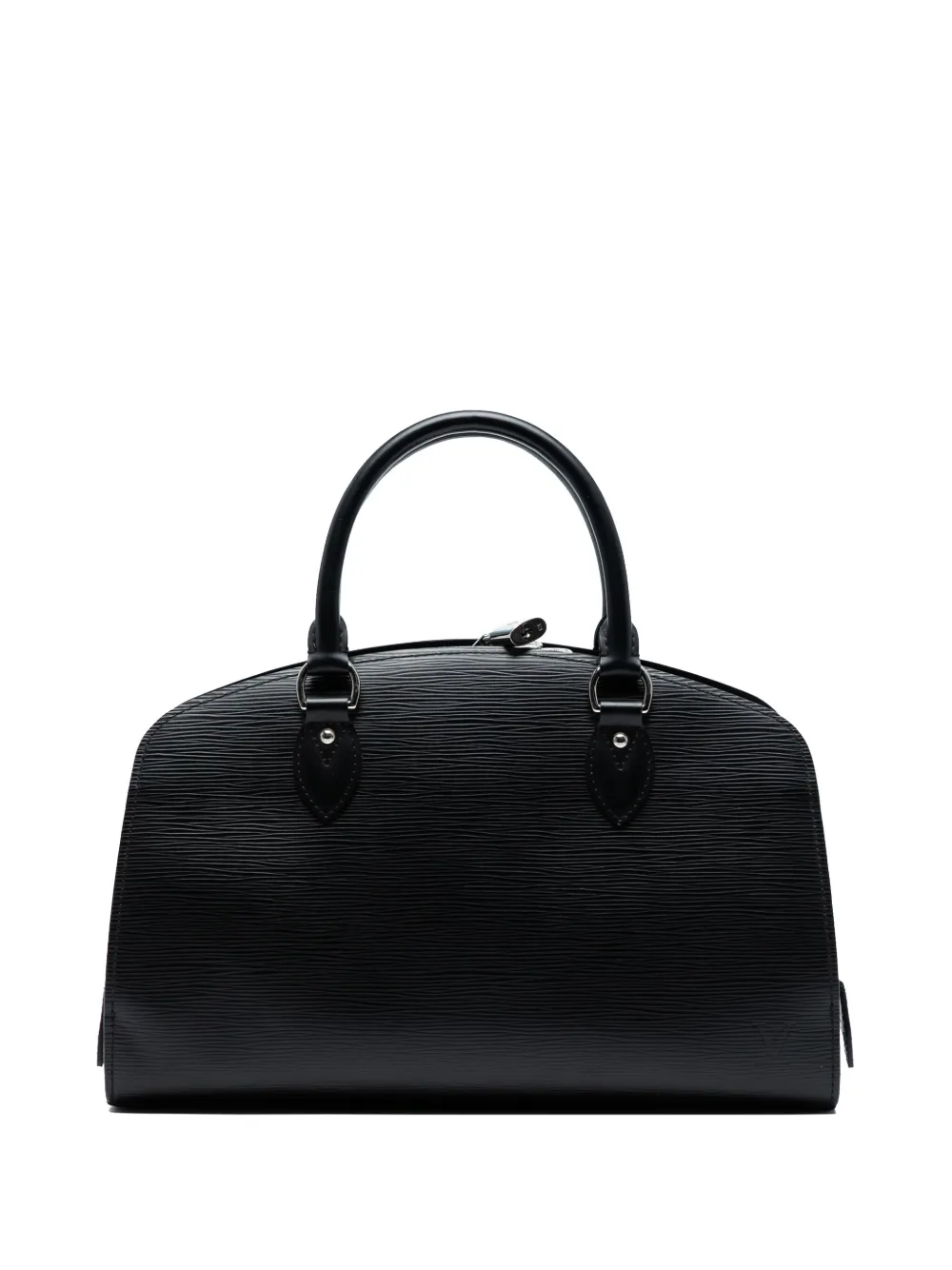 Pre-owned Louis Vuitton 2012 Epi Jasmine Handbag In Black