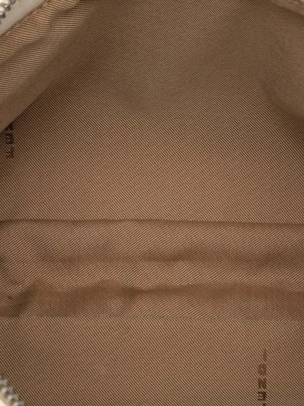 FENDI Pre-owned 2000-2010 Zucchino Canvas Pochette Shoulder Bag In Brown