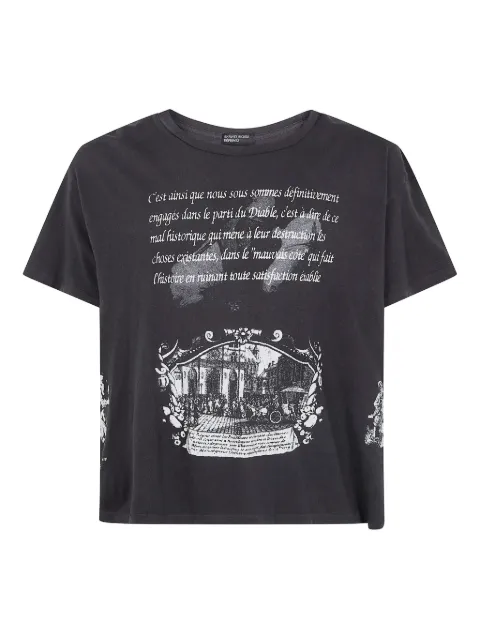 Enfants Riches Déprimés faded-effect graphic-print T-shirt