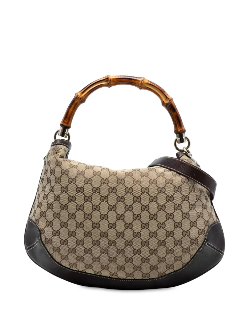 Gucci Pre-Owned 2016-2025 GG Canvas Peggy satchel - Braun