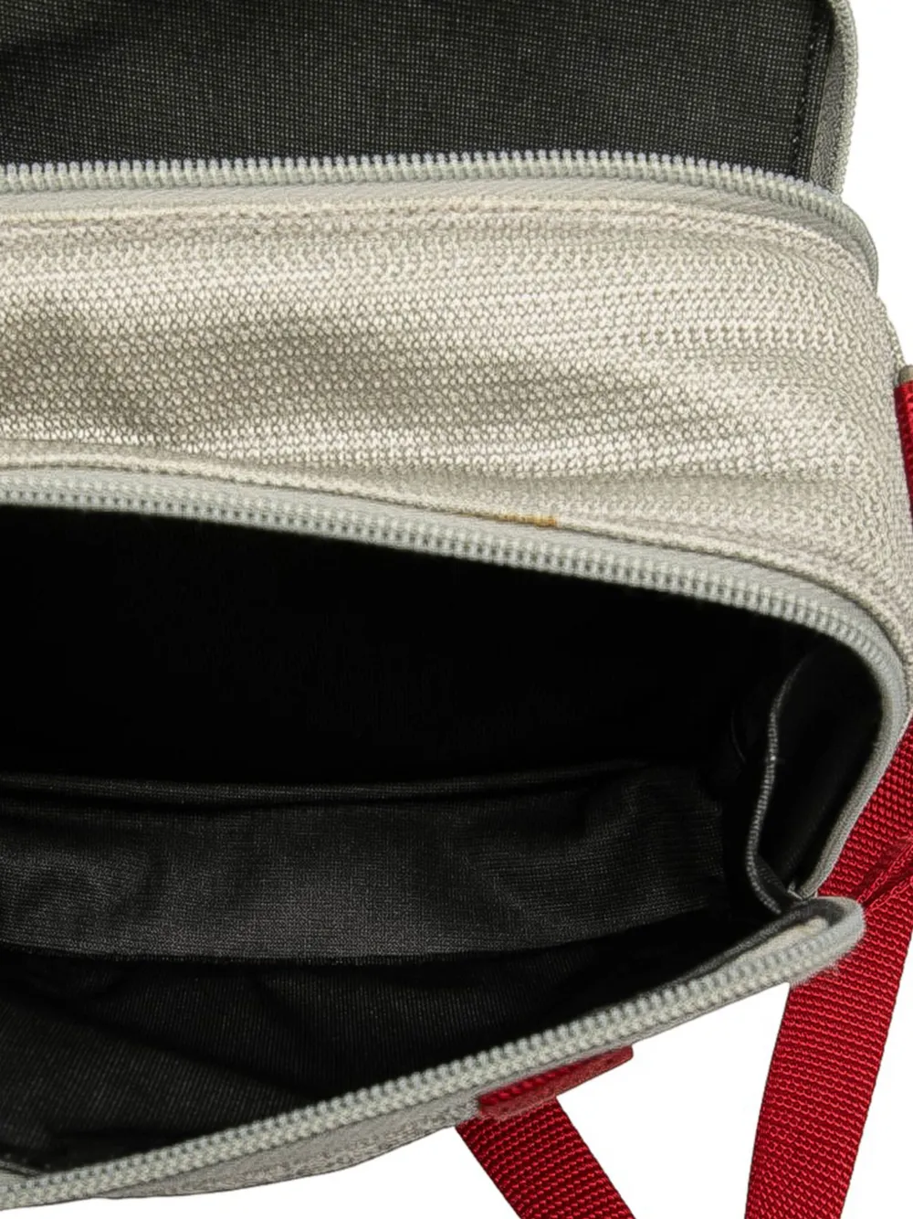 Pre-owned Prada 1990-2020 Luna Rossa Polyester Crossbody Bag In Gray