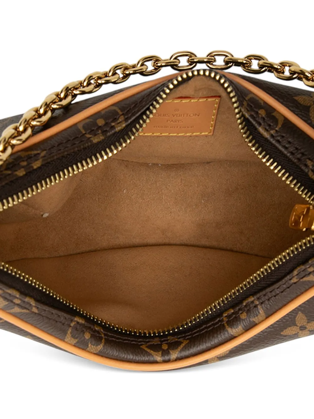 LOUIS VUITTON Pre-owned 2021-2025 Monogram Loop Satchel In Brown