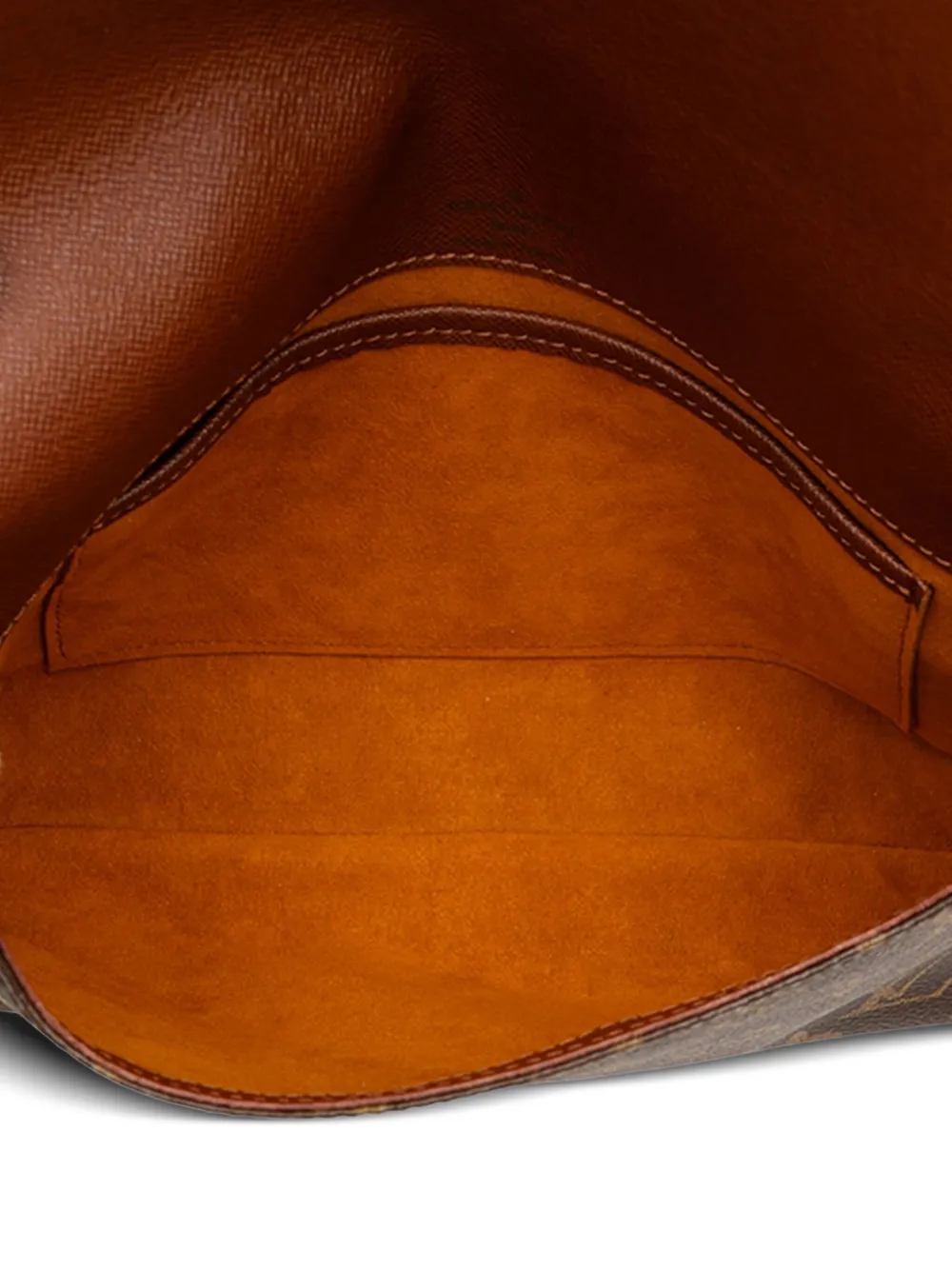 LOUIS VUITTON Pre-owned 2002 Monogram Musette Tango Short Strap Shoulder Bag In Brown