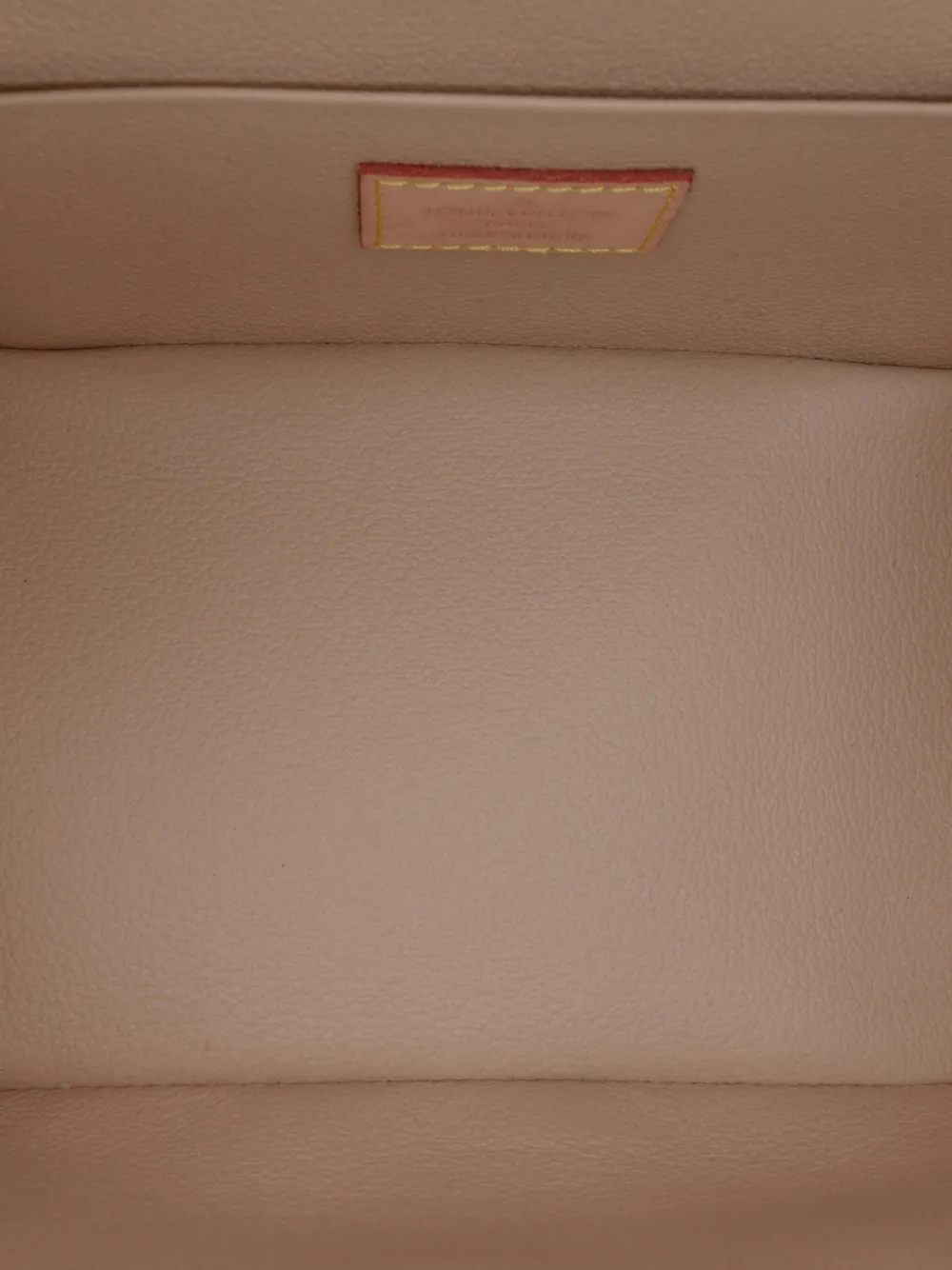 Pre-owned Louis Vuitton 2021-2025 Monogram Nice Mini Case Vanity Bag In Brown