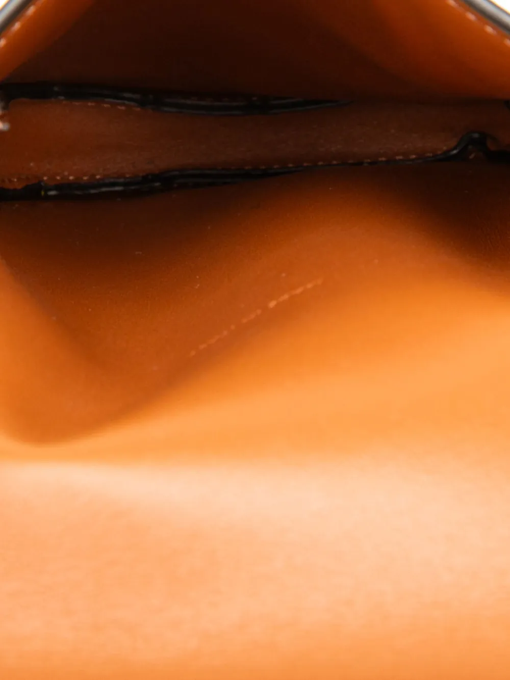 Pre-owned Celine 2021 Triomphe Coated Canvas Phone Pouch Flap Crossbody Bag In Brown