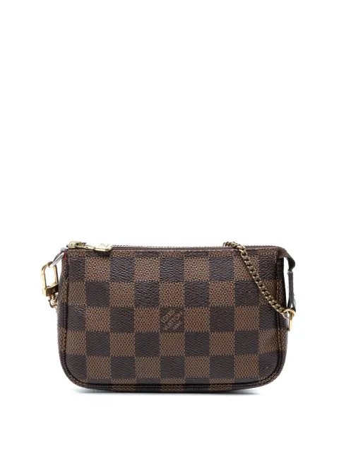 Louis Vuitton Pre-Owned 2012 Damier Ebene Mini Pochette Accessoires handbag