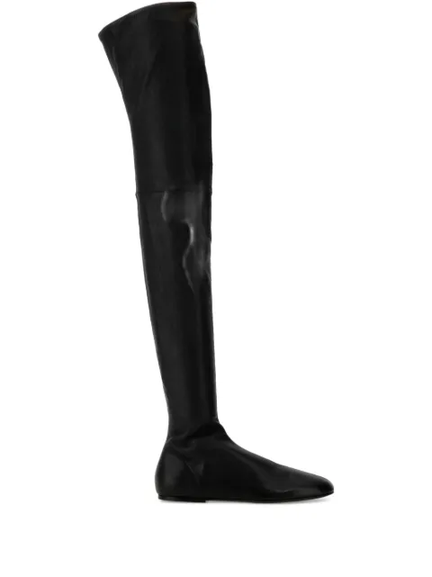 CO COLLECTION over-the-knee leather boots