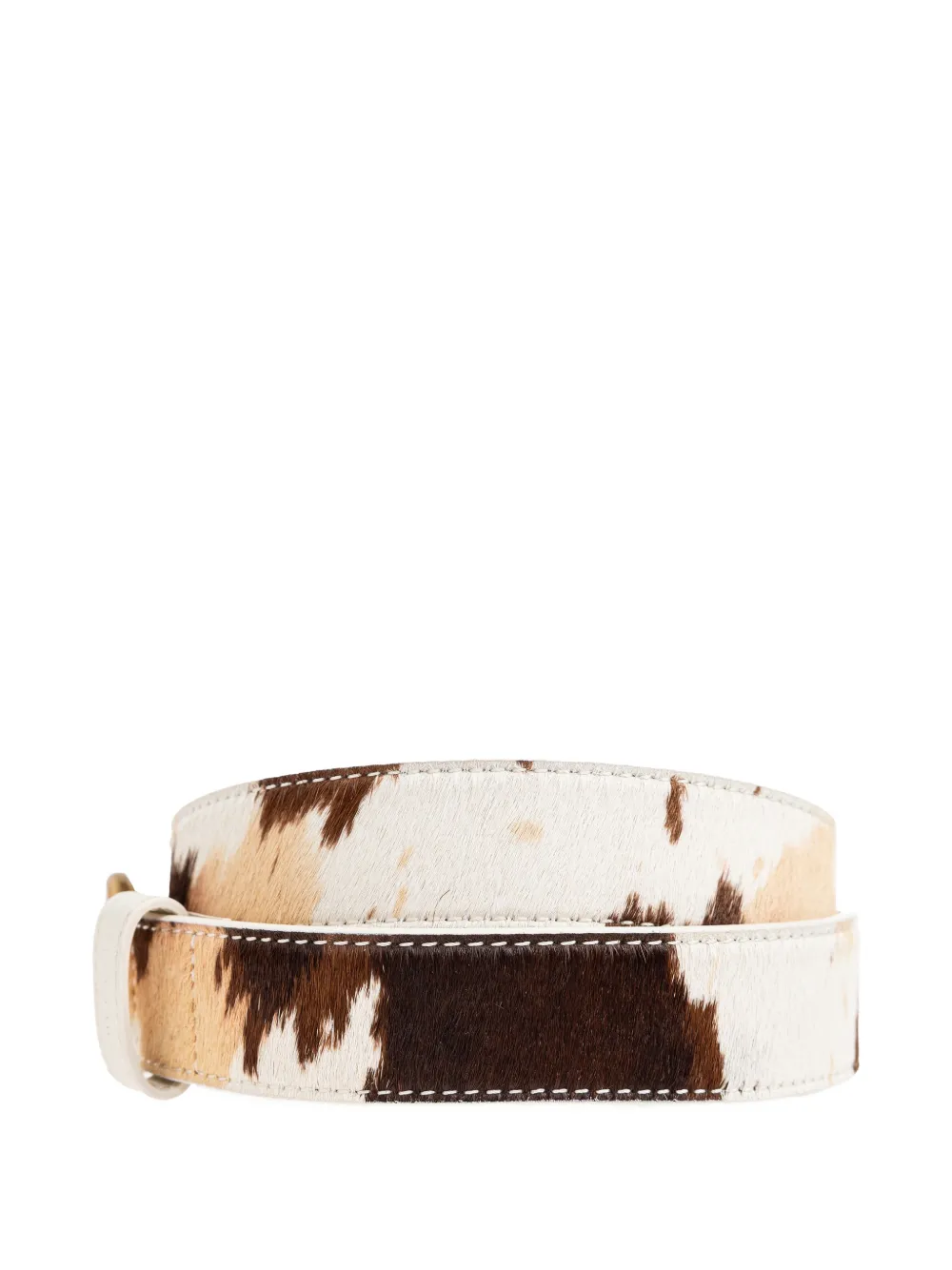 DUKE & DEXTER Ellis round-buckle patterned belt | Image 2