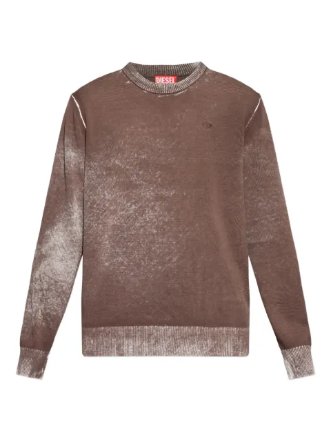 Diesel K-Laurent logo-embroidered sweater