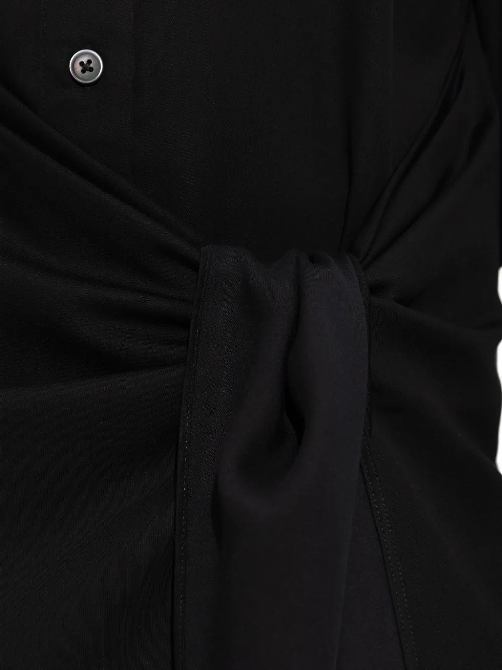 Diesel Button Knot D-iletta-s1 Dress In Black