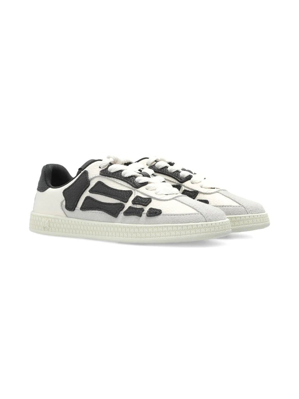 AMIRI KIDS Pacific Bones round-toe sneakers Wit