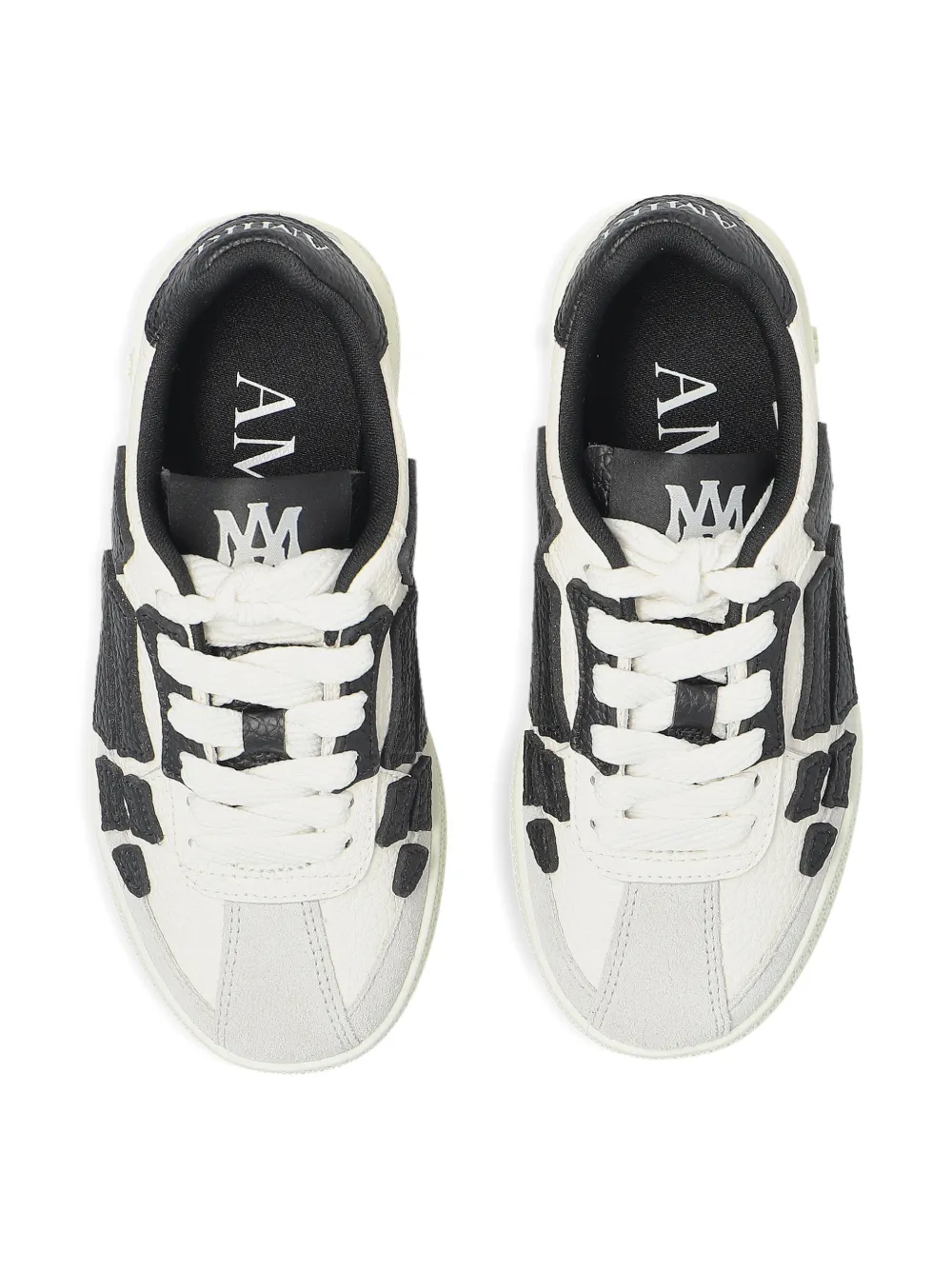 AMIRI KIDS Pacific Bones round-toe sneakers Wit