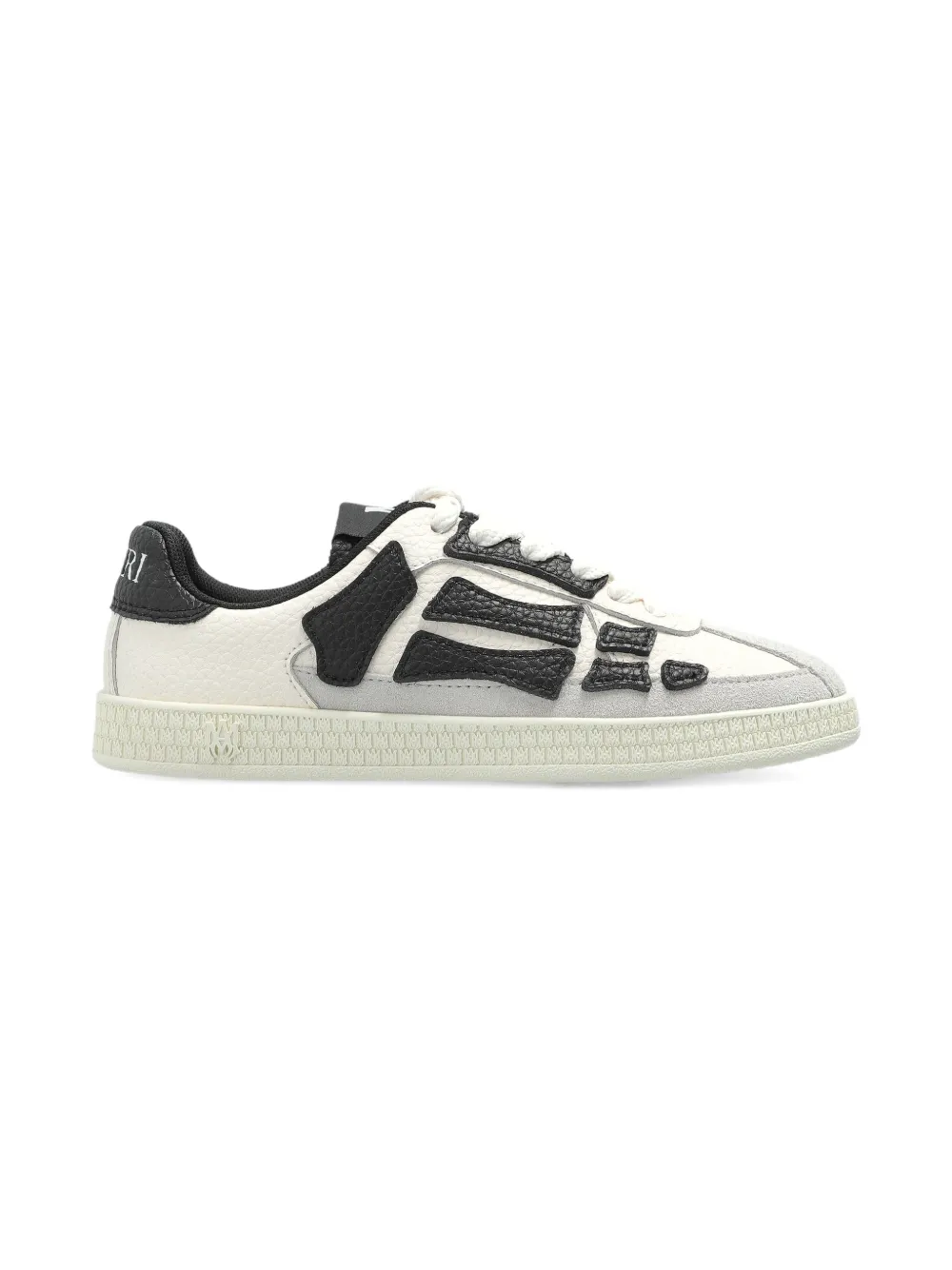 AMIRI KIDS Pacific Bones round-toe sneakers Wit
