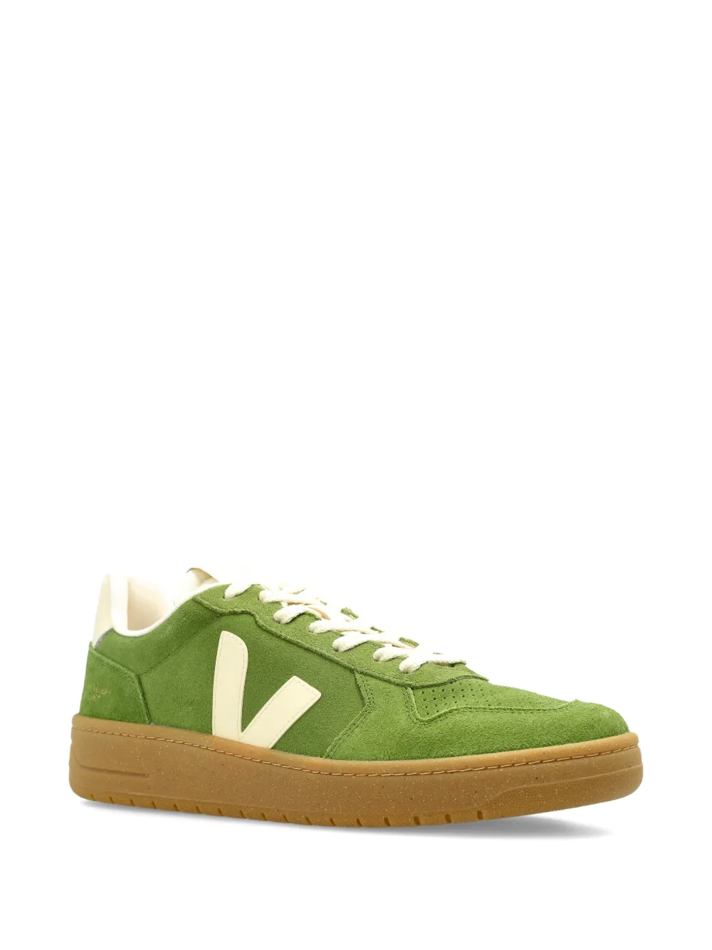 VEJA V-82 suede panel sneakers Groen