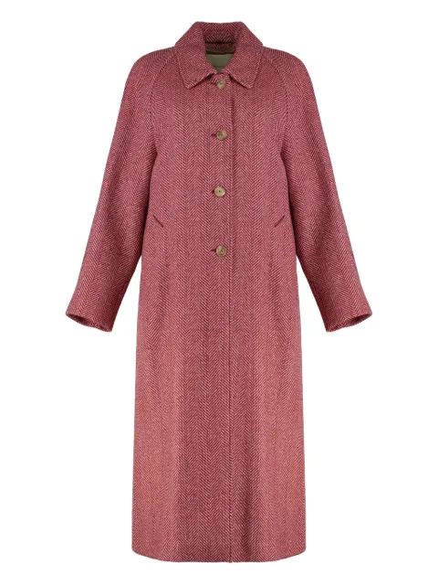 Weekend Max Mara herringbone wool coat