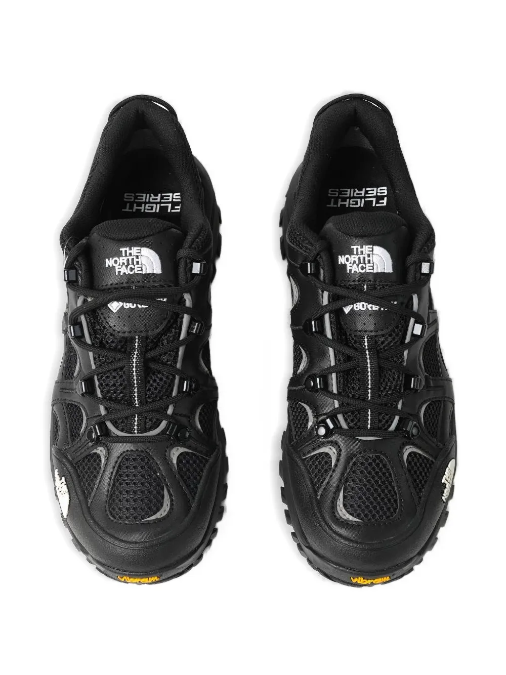 The North Face Hedgehog 06 RVST sneakers met logodetail Zwart